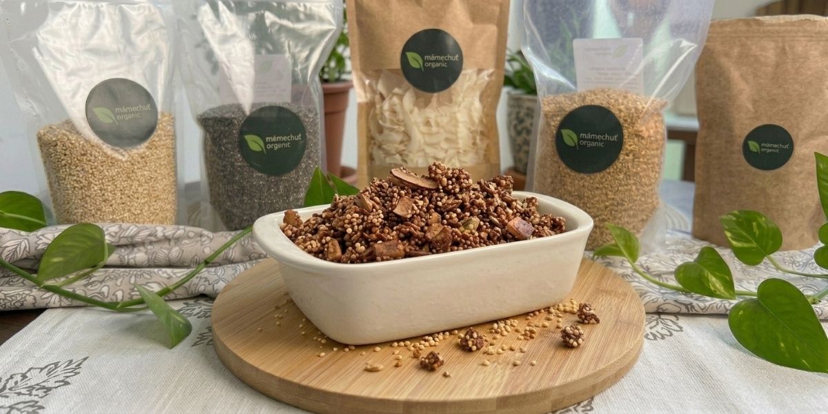 Domácí granola z pufované quinoy: Křupavé mlsání bez lepku