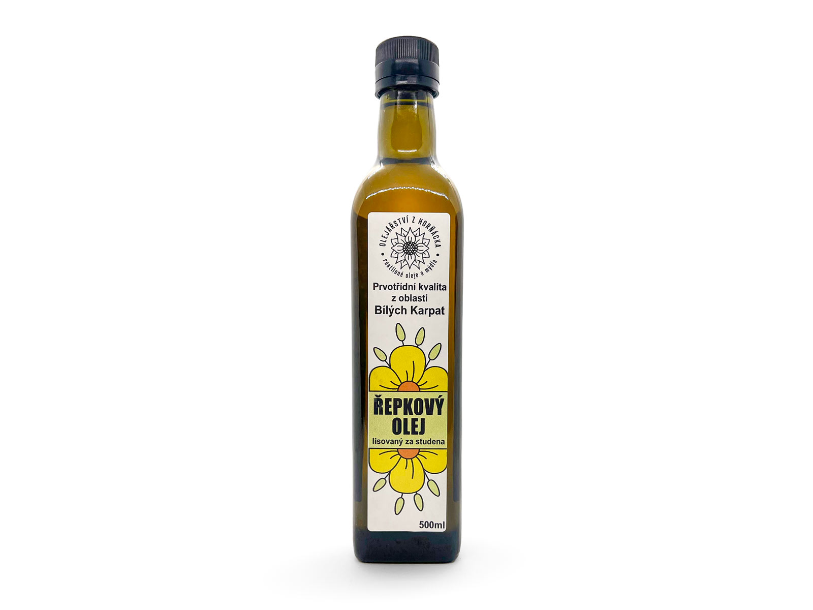 Levně Řepkový olej český RAW - 500 ml
