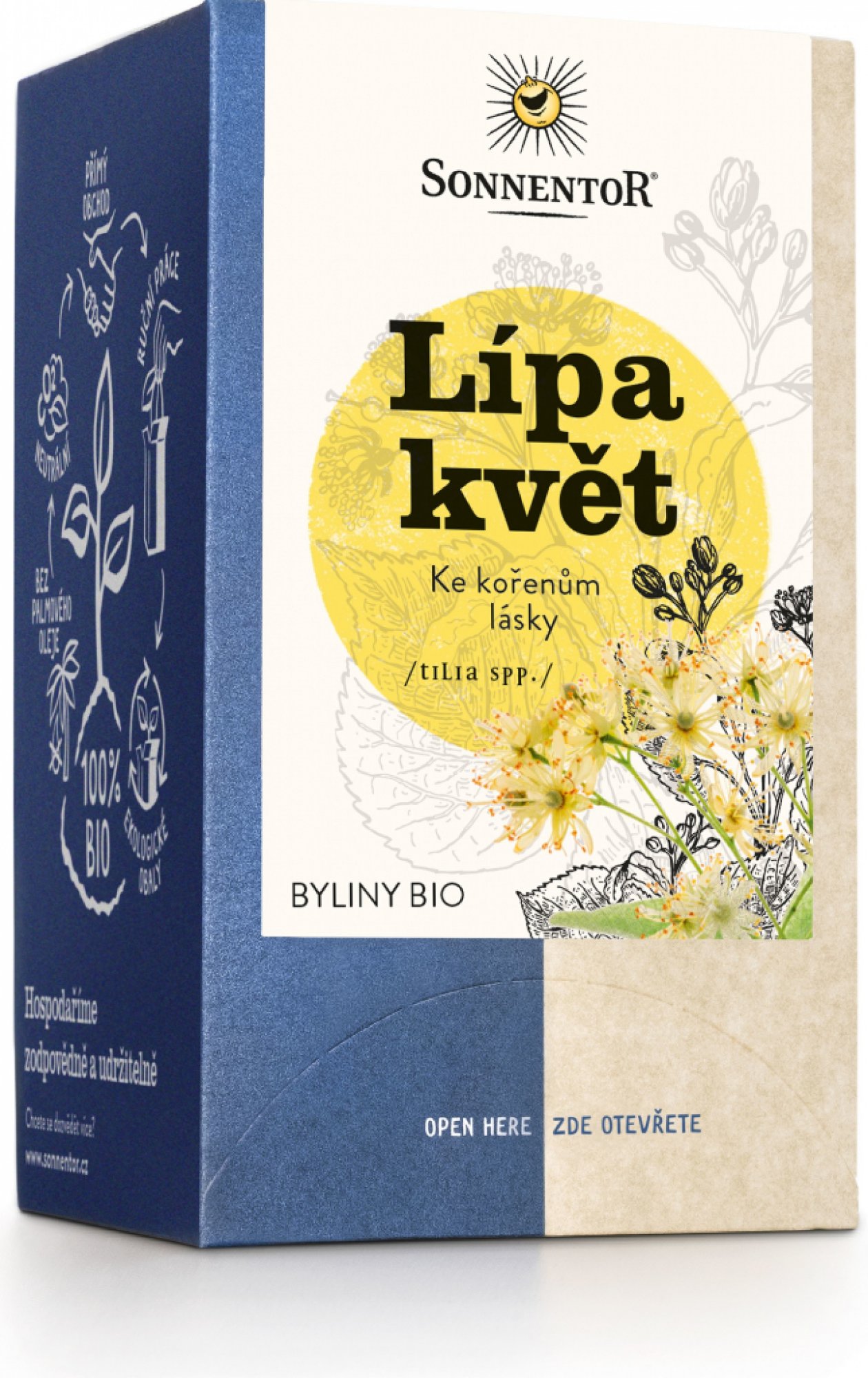 Levně Lípa BIO květ Balení: sáčkový 27 g