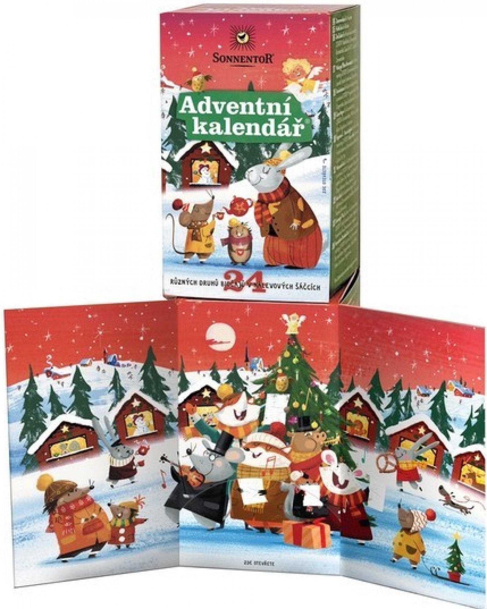 Čajový adventní kalendář BIO - 38,9 g
