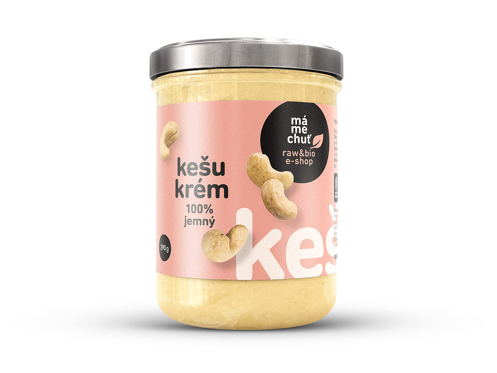 Levně Kešu krém jemný - MámeChuť Balení: 390g
