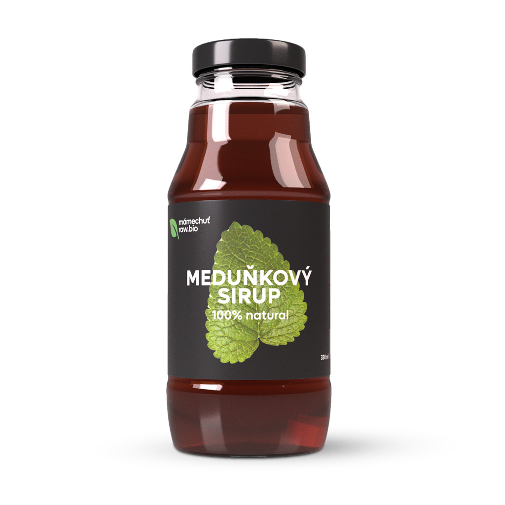 Levně Meduňkový sirup - 330 ml - MámeChuť
