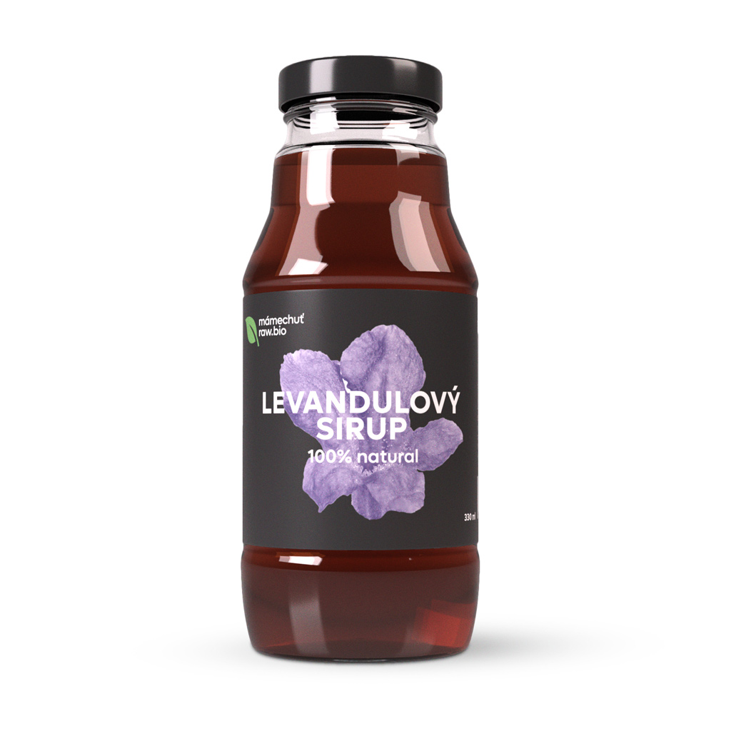 Levně Levandulový sirup - 330 ml - MámeChuť