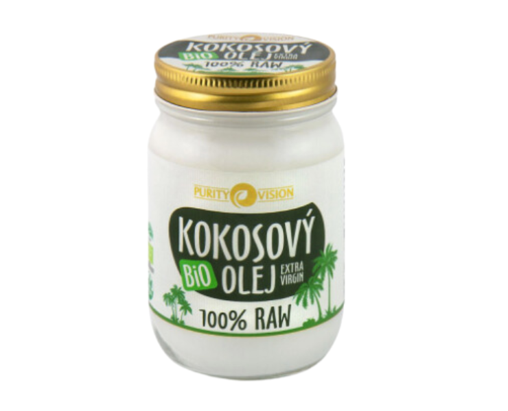 Levně Kokosový olej BIO & RAW - 370 ml