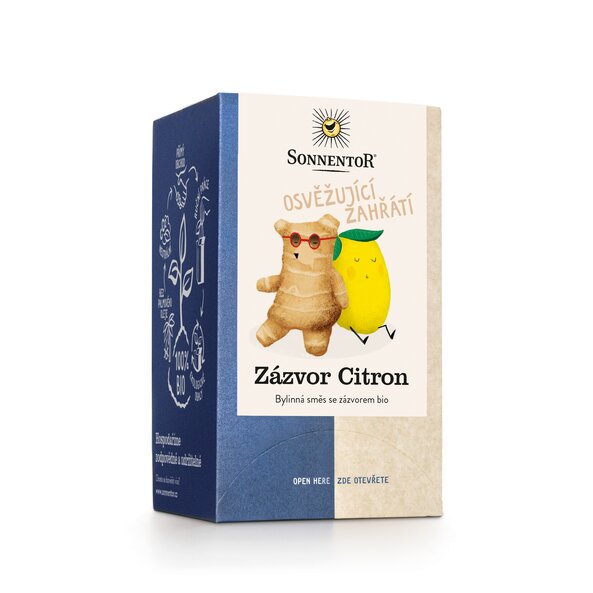 Čaj BIO zázvor citron - 32,4 g
