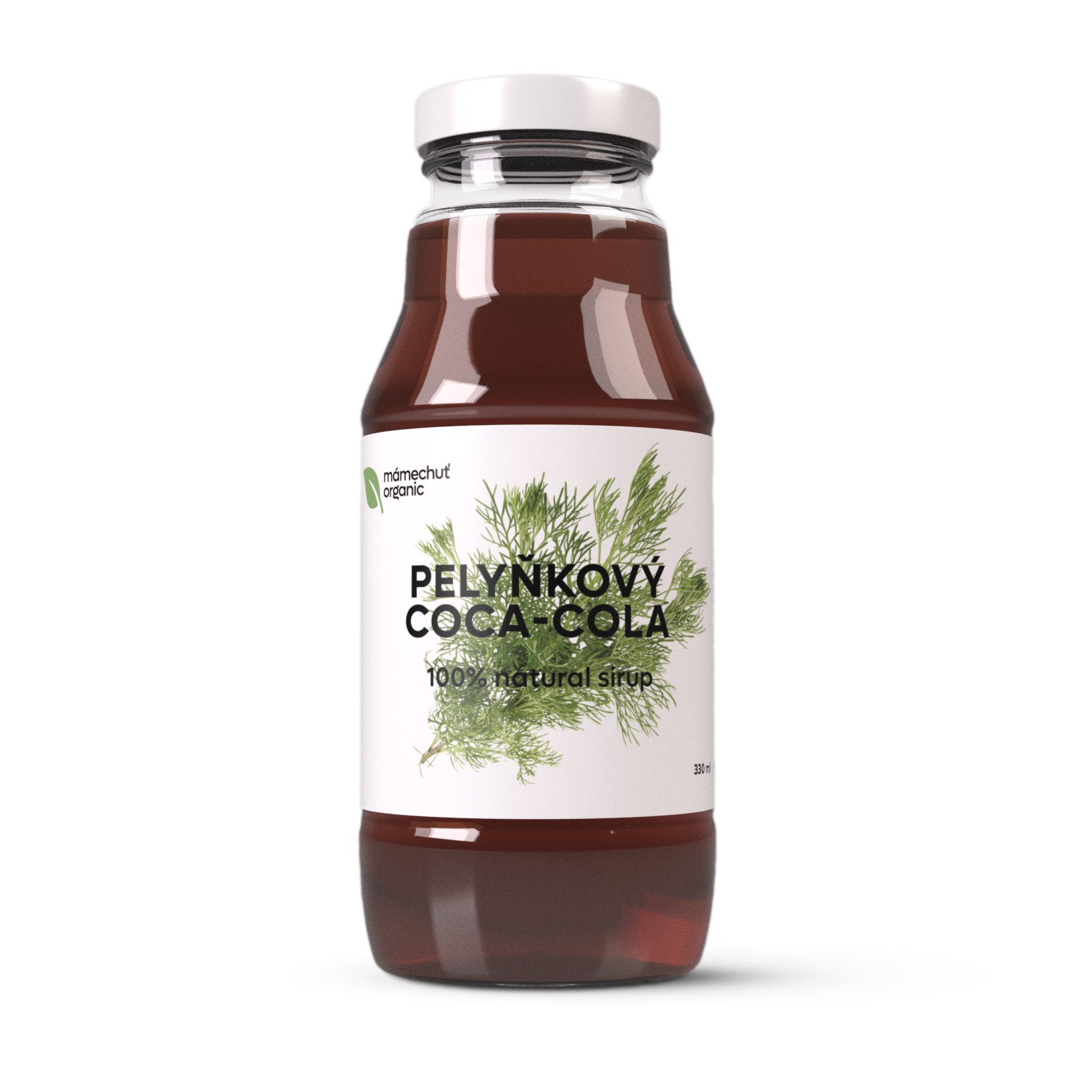 Pelyňkový sirup Cola - 330 ml - MámeChuť