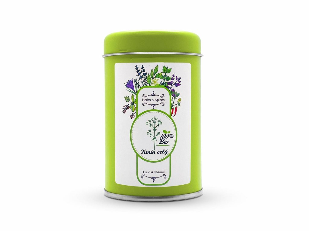 Kmín BIO celý Balení: Dóza, 70 g
