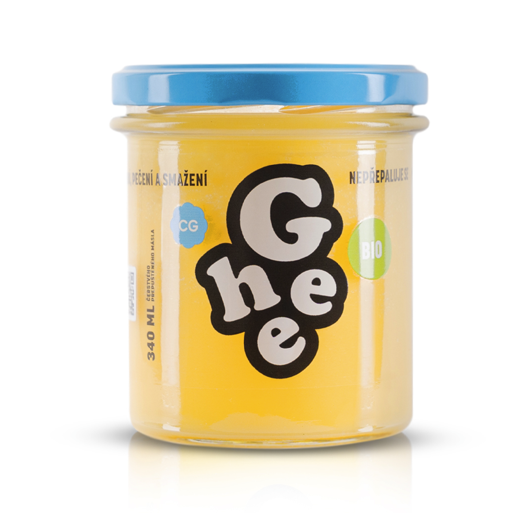 Levně Ghí (Ghee) BIO přepuštěné máslo - čisté Balení: 340 ml