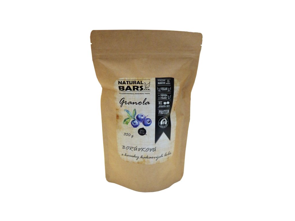 Borůvková granola se semínky - 300 g