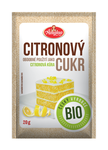 Citronový cukr BIO - 20 g