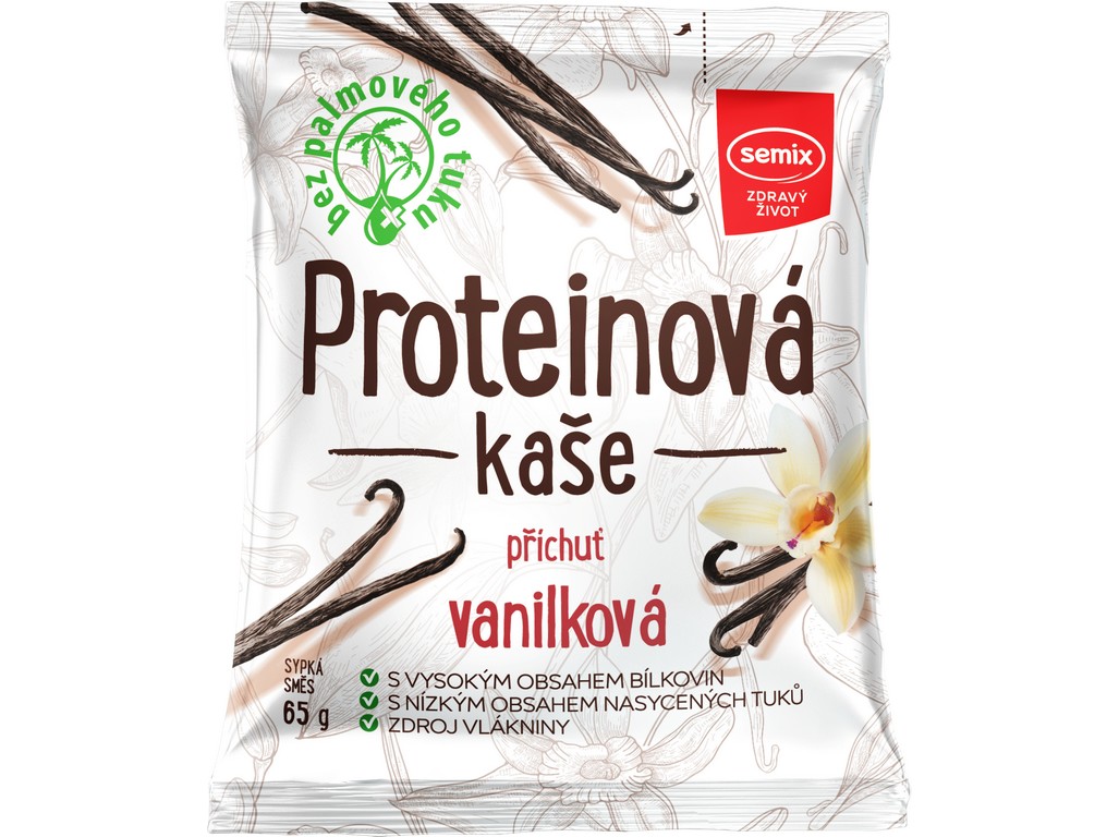 Proteinová kaše vanilková - 65 g