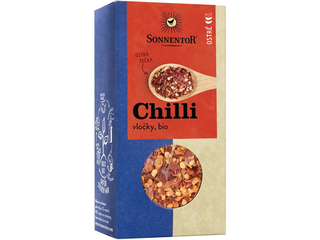 Chilli BIO vločky - 45 g