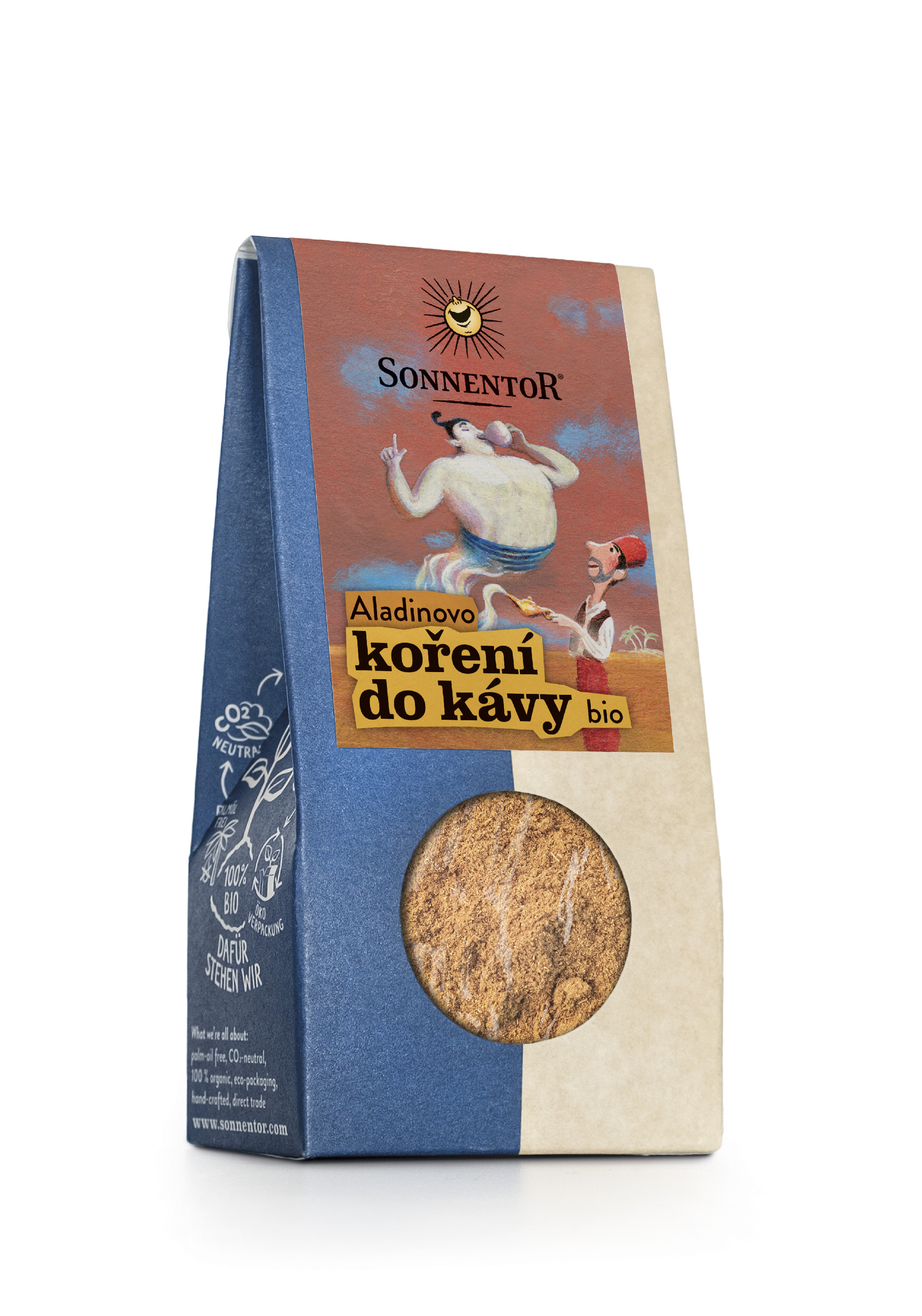 Aladinovo BIO koření do kávy Balení: krabička 25 g