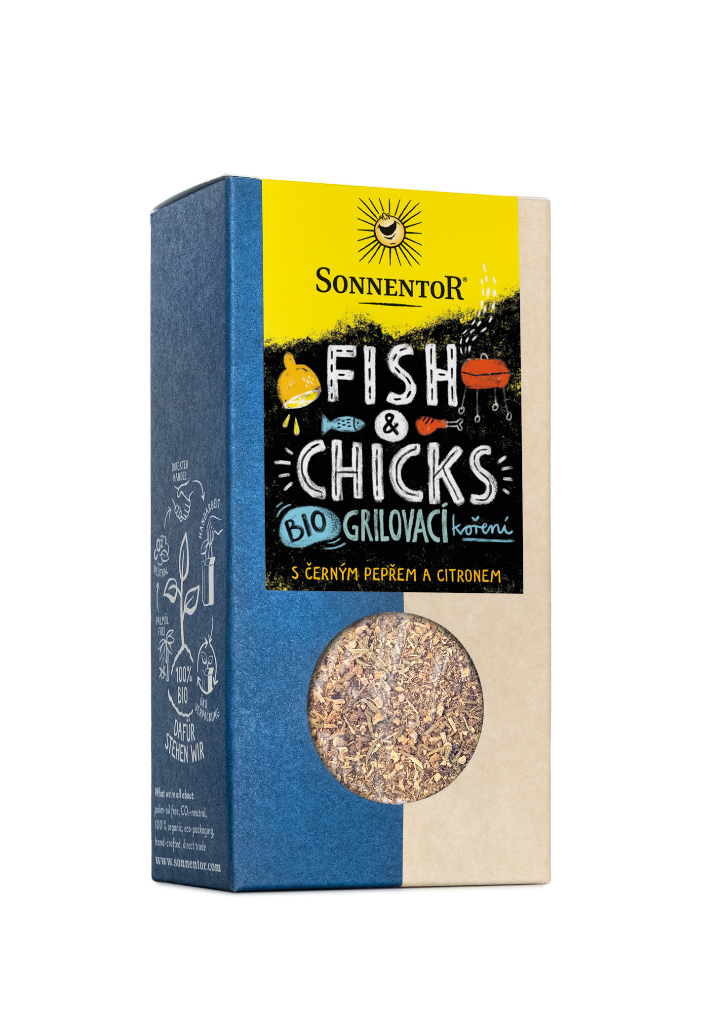 Levně Fish & Chicks BIO grilovací koření - 55 g