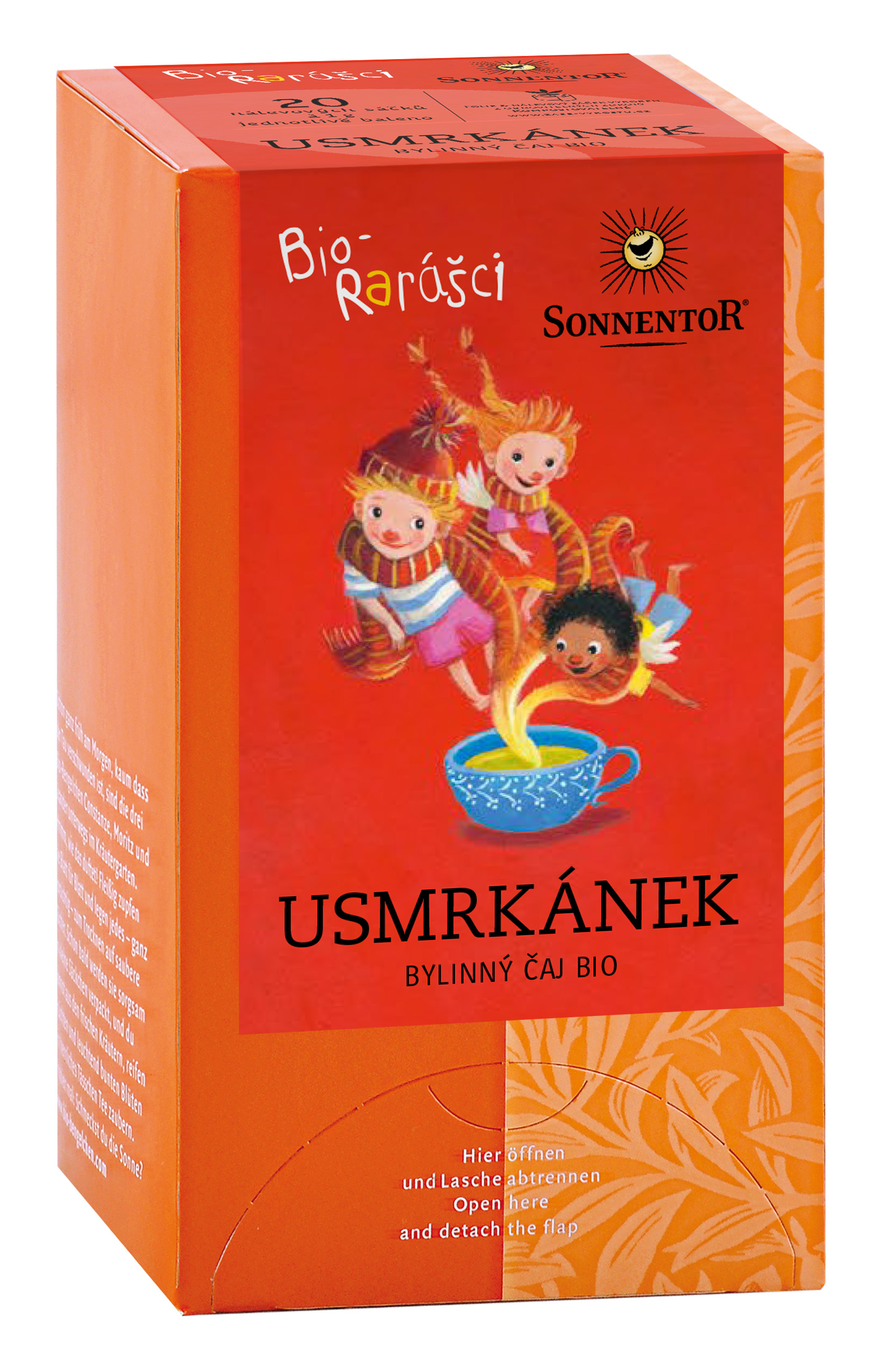 Raráškův Usmrkánek bylinný čaj BIO - 21,6 g