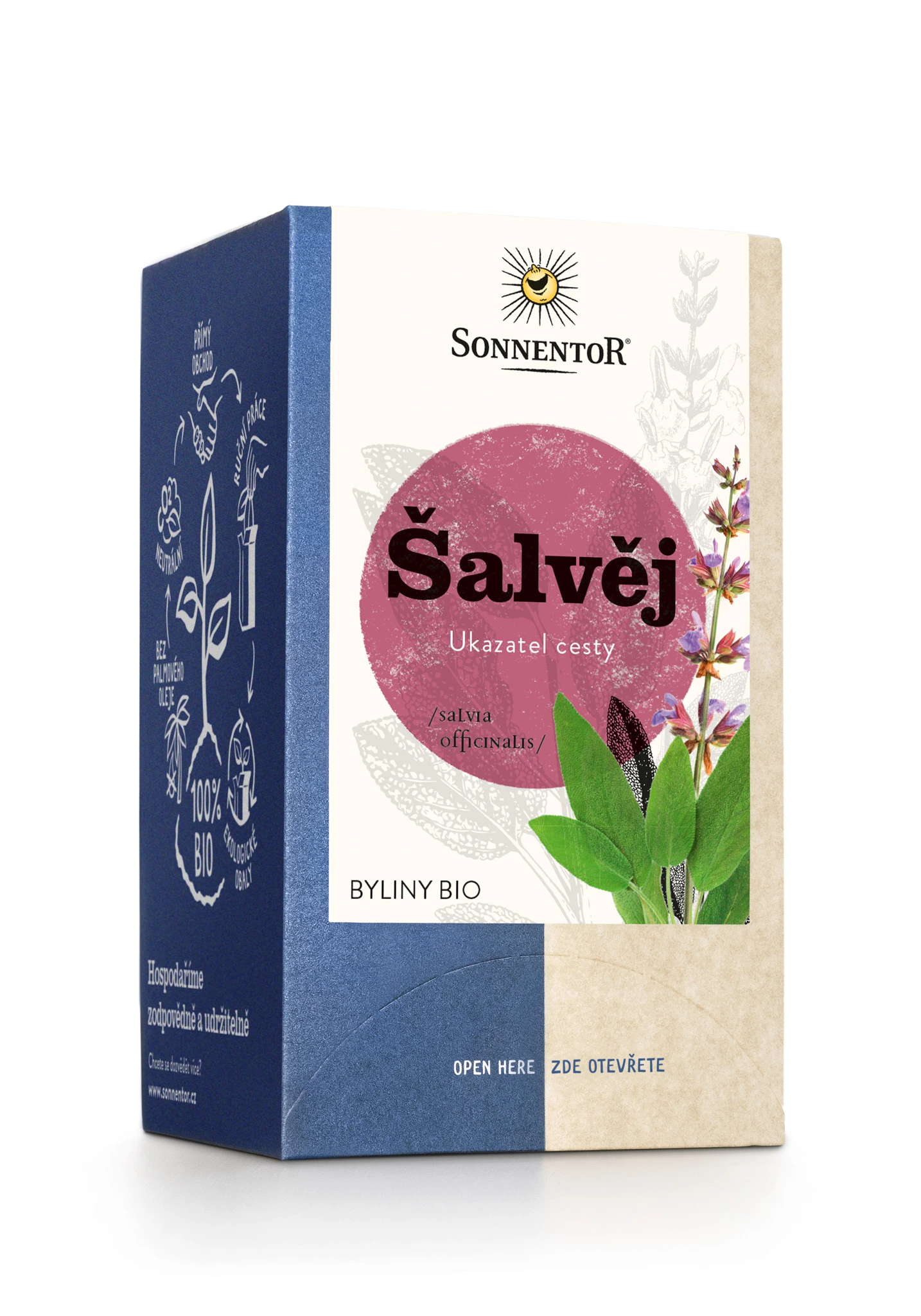 Šalvěj BIO sáčkový - 18 g Balení: 18 g