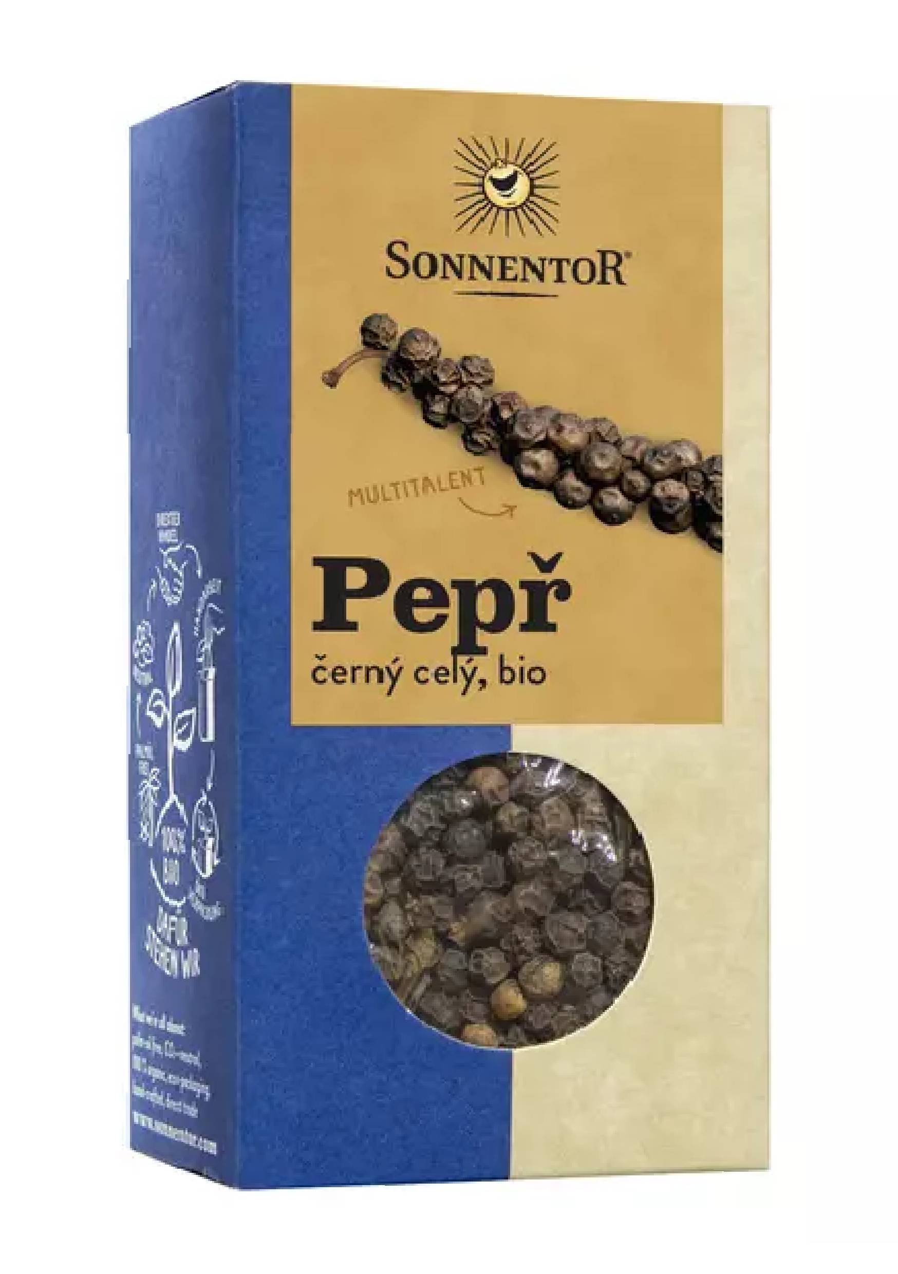Levně Pepř BIO černý celý - 55 g