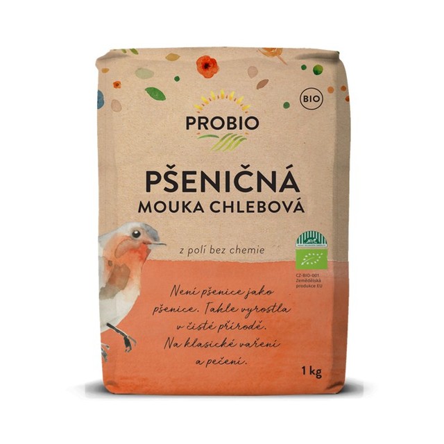 Levně Pšeničná mouka BIO chlebová Balení: 1 kg