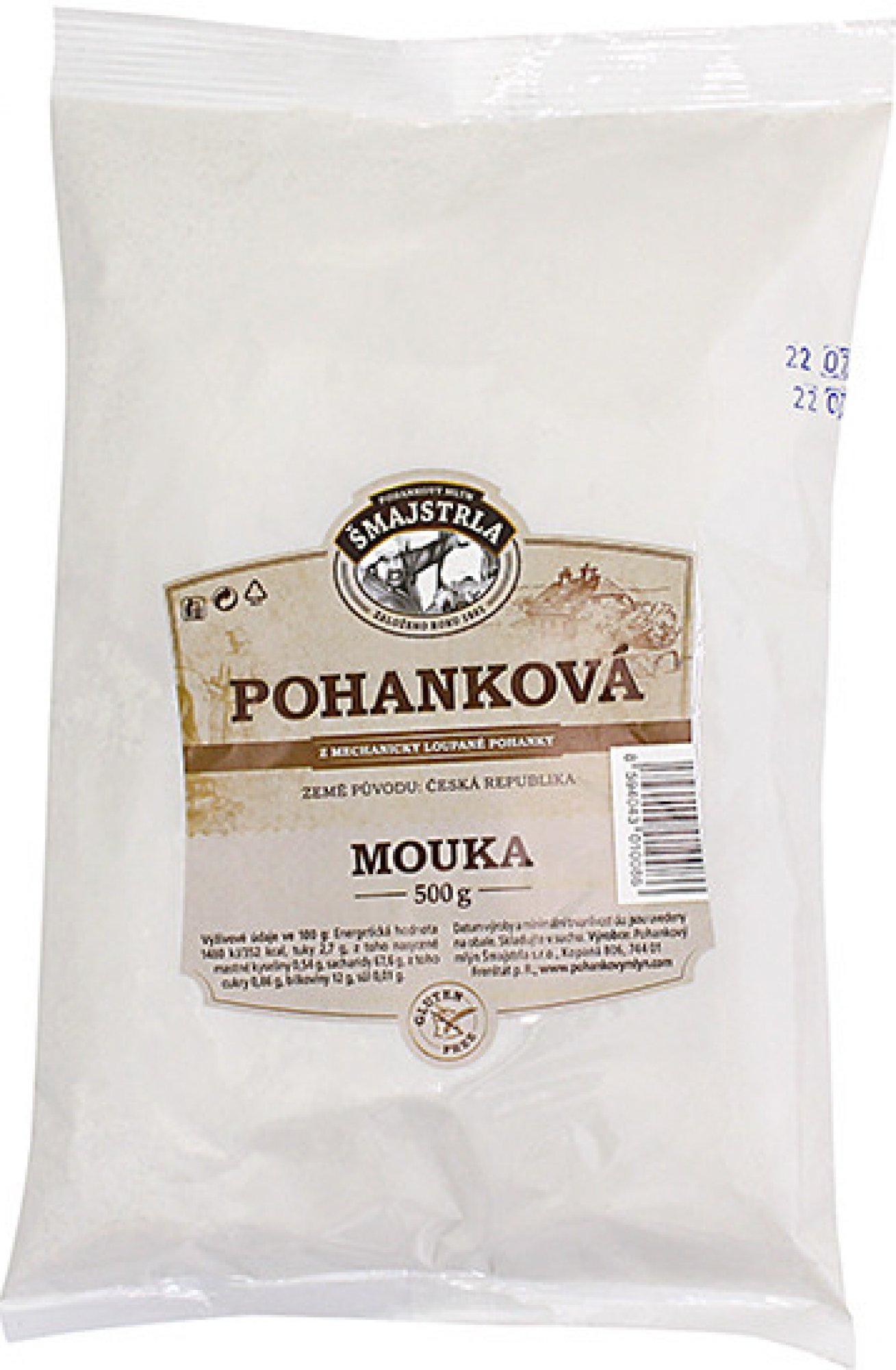 Levně Pohanková mouka - 500 g
