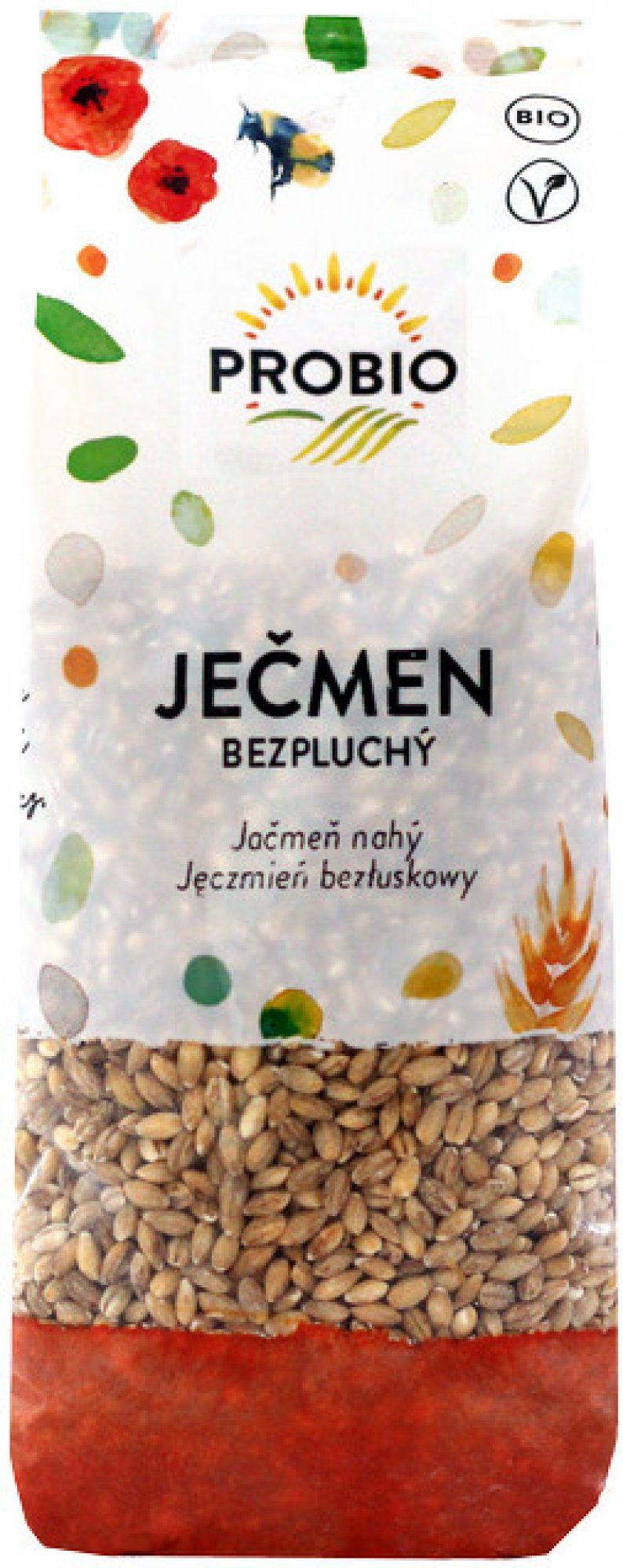 Levně Ječmen BIO bezpluchý