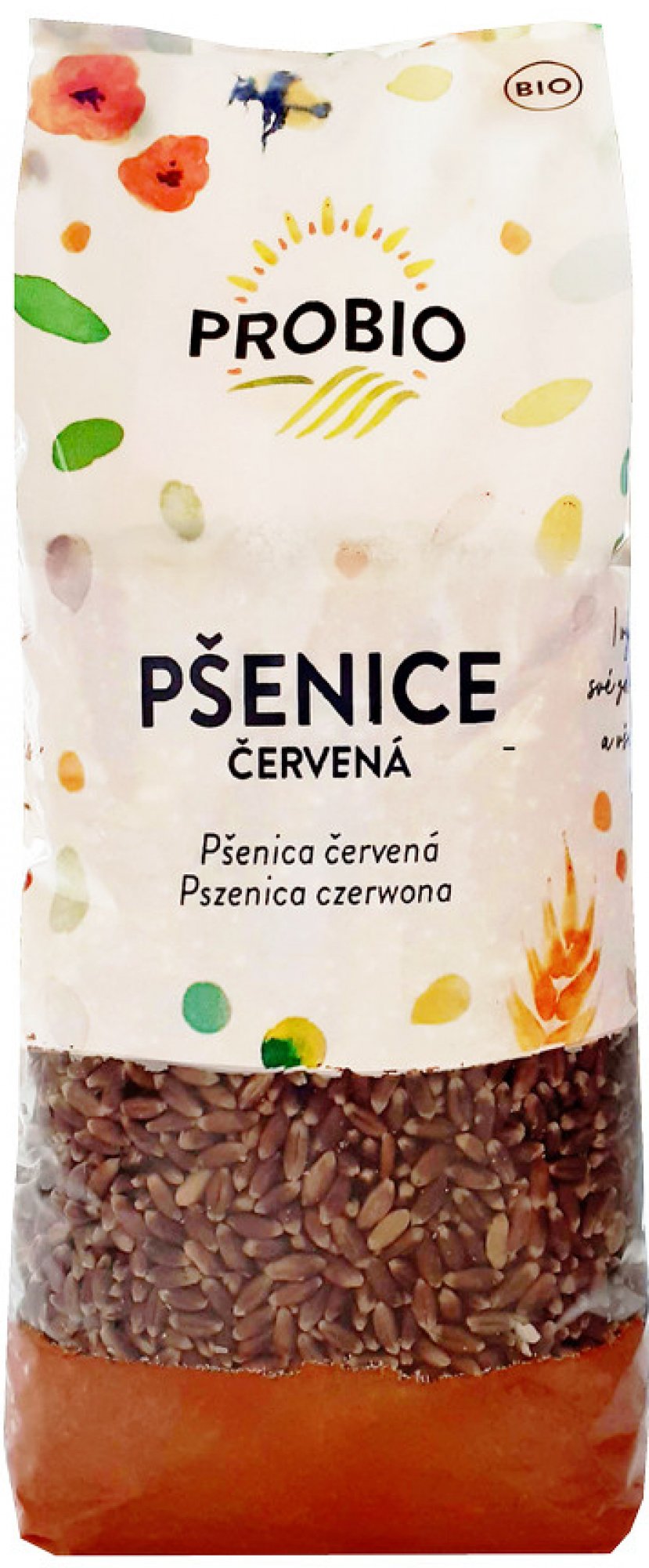 Levně Pšenice BIO červená - 500 g