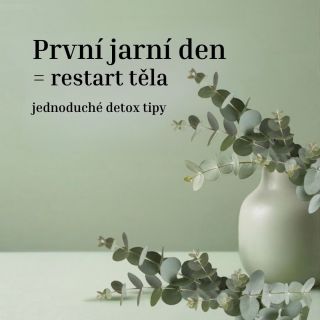 První jarní den = ideální čas na restart 🌿✨ Po zimě je tělo přirozeně pomalejší, unavenější a často si říká o „očistu“....