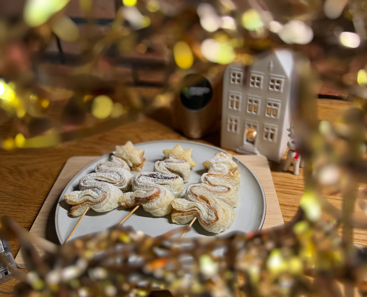 Vianočné stromčeky s perníčkovým krémom