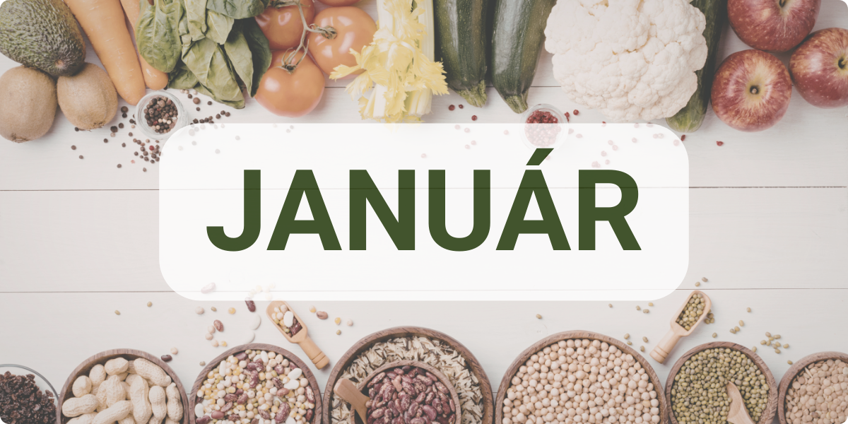 1. diel ročného sprievodcu: Január – sezónne potraviny a tipy pre váš vnútorný kompas