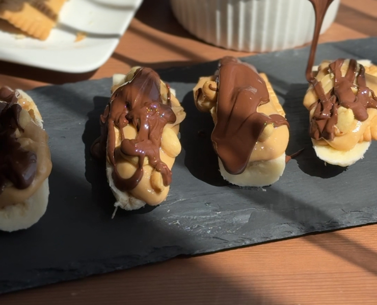 Banánové snickersky