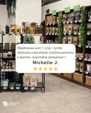 Nakupoval/a si už u nás na MámeChuť? 🛒 Podeľ sa s nami o svoje skúsenosti! Tvoje recenzie nám pomáhajú vylepšovať produkty...