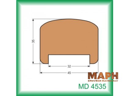Madlo MD 4535 (Délka 3000 mm)