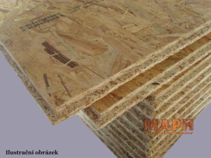 OSB-3 | 25 mm | 4PD | nebroušené (Rozměr 675 * 2500)