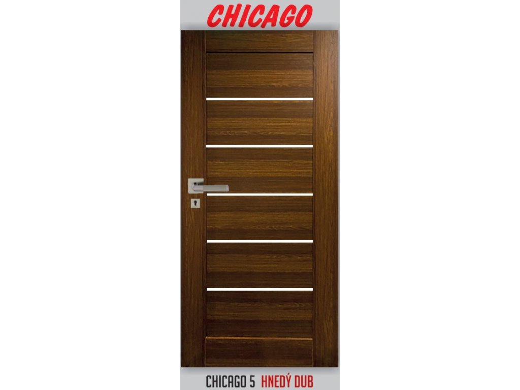 Imperio door chicago 5 dub hnedý
