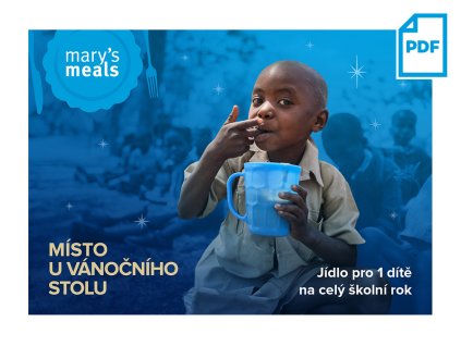 Elektronický dárkový poukaz Místo u vánočního stolu