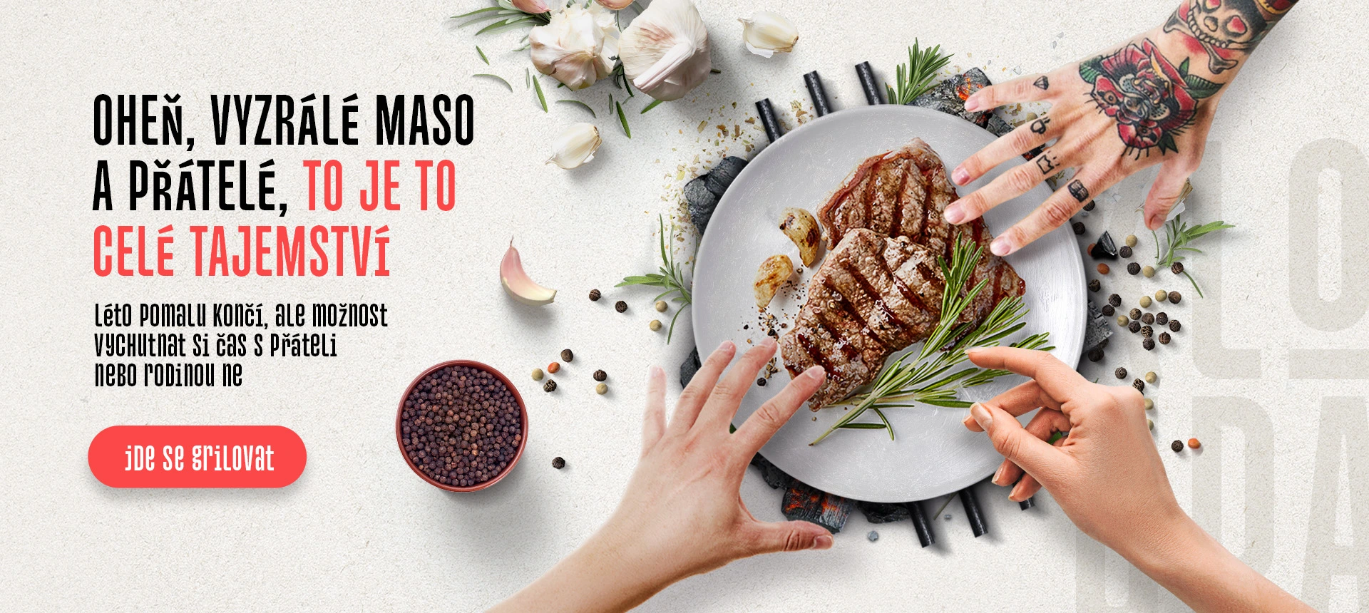 Grilování začíná