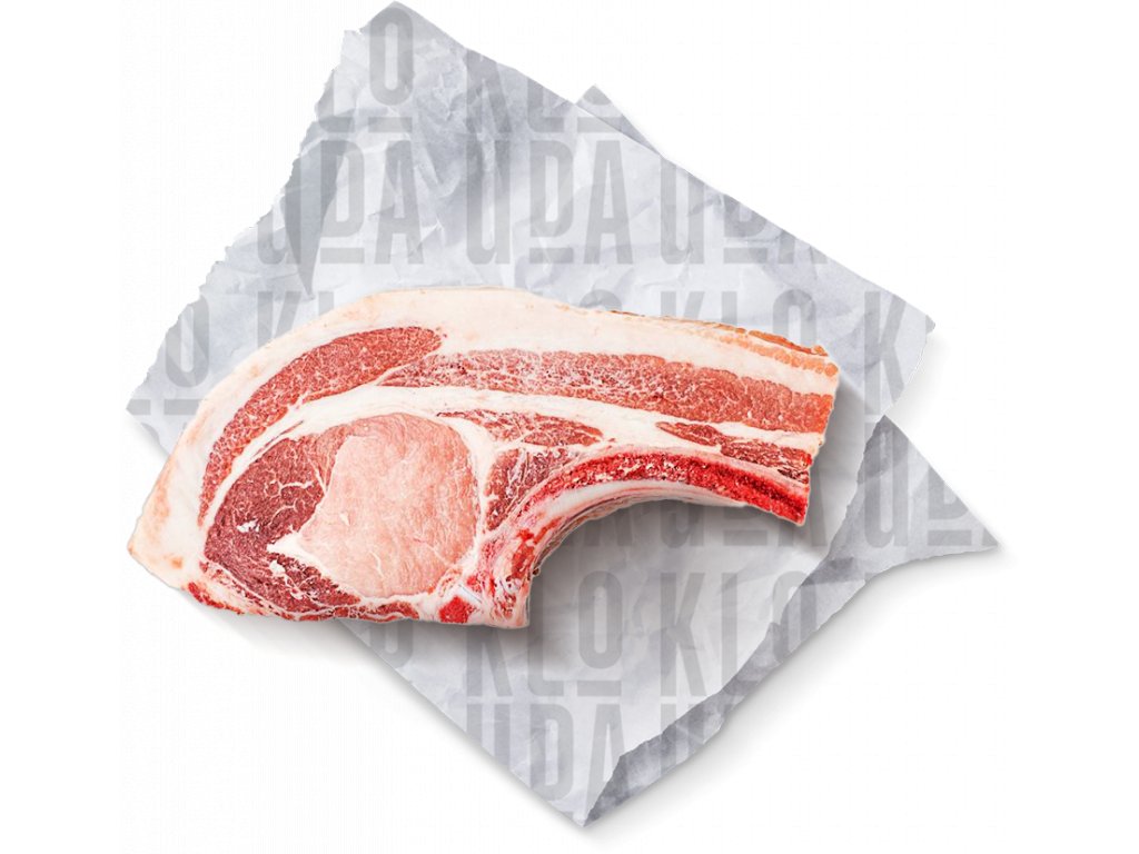 PRODUKTY KLOUDA png 0037 30 Vepřová kotleta s kostí a bokem
