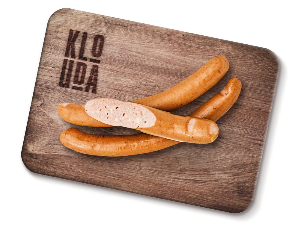 PRODUKTY KLOUDA png 0025 42 Vídeňské párky se sýrem
