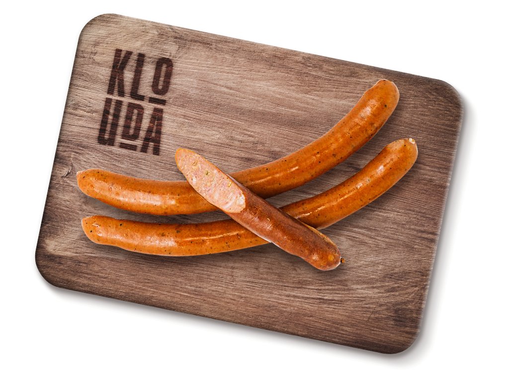 PRODUKTY KLOUDA png 0021 46 Párky s cheddarem a jalapeňos