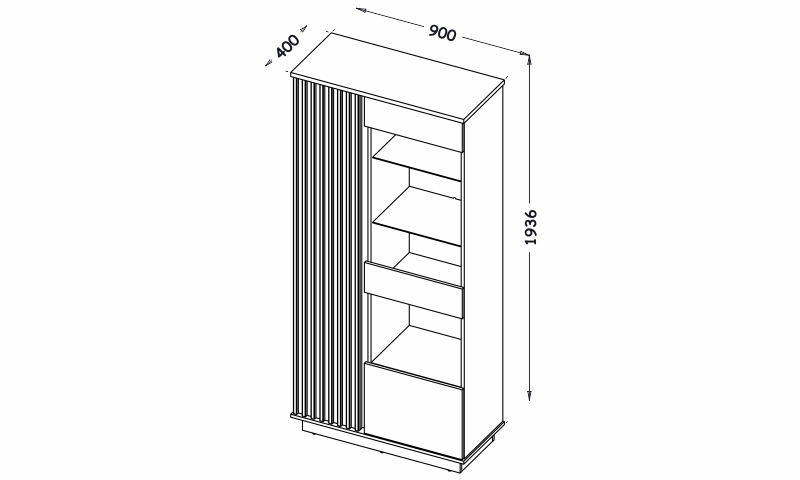Vitrína - LAMELO LA3