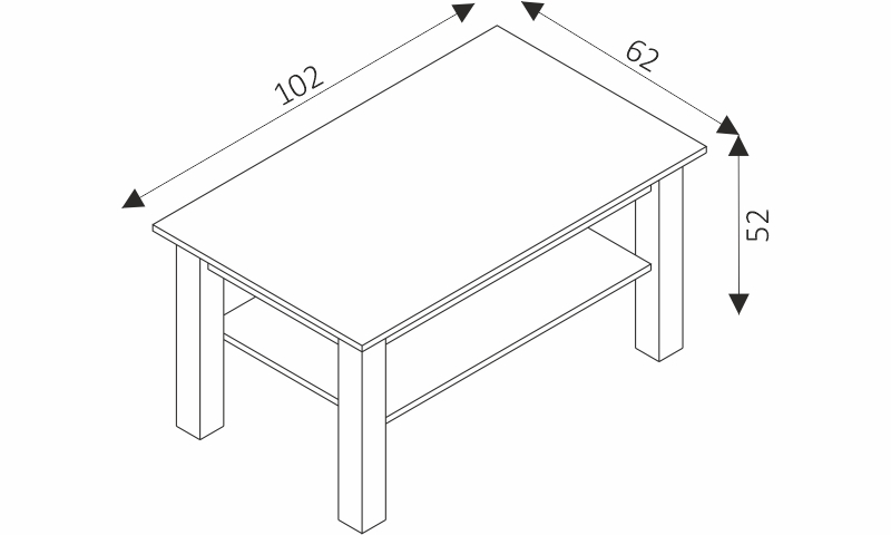 Konferenční stolek - MT33