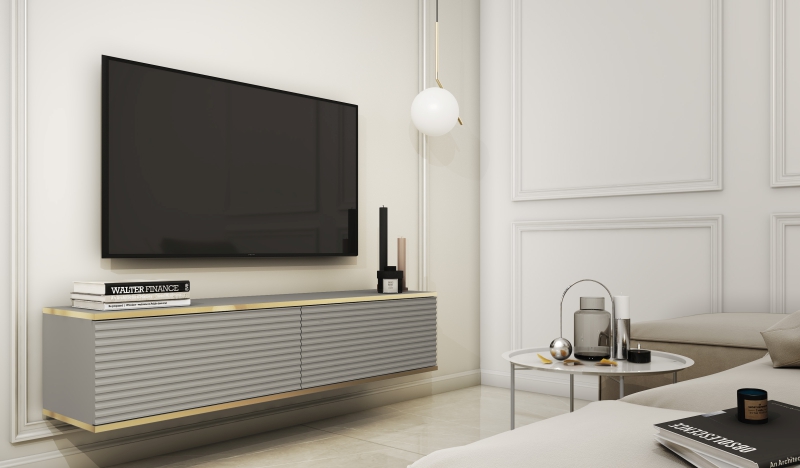  Závěsná skříňka pod TV - ORO RTV-135 MDF