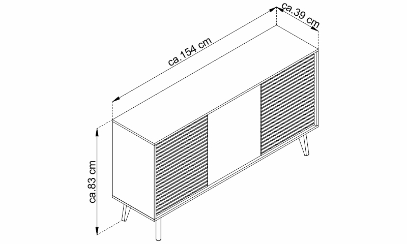 Komoda - WILLOW K154