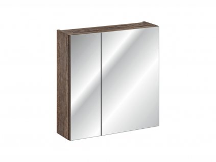 Závěsná skříňka se zrcadlem - SANTA FE 84-60 oak