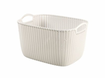 Úložný obdélníkový košík - CURVER KNIT