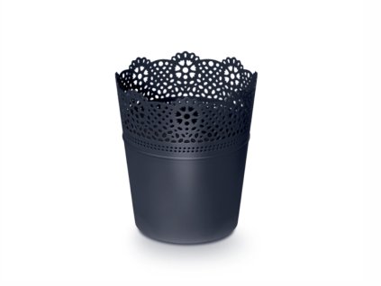 Plastový květináč - LACE