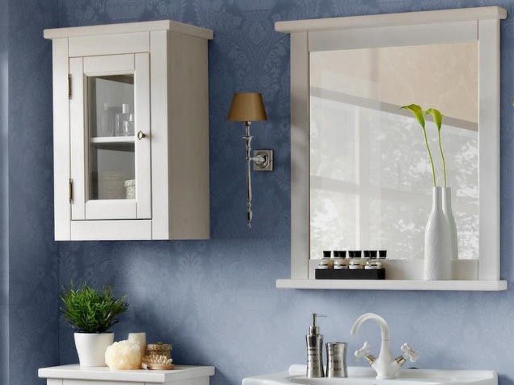 MAXIVA Horní závěsná skříňka - ROMANTIC 830, bílá borovice