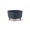Plastový květináč - GRACIA SQUARE Beton Effec