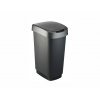 Odpadkový koš s houpacím víkem - ROTHO TWIST