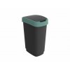 Odpadkový koš s houpacím víkem - ROTHO TWIST