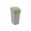 Odpadkový koš s houpacím víkem - CURVER FLIPBIN